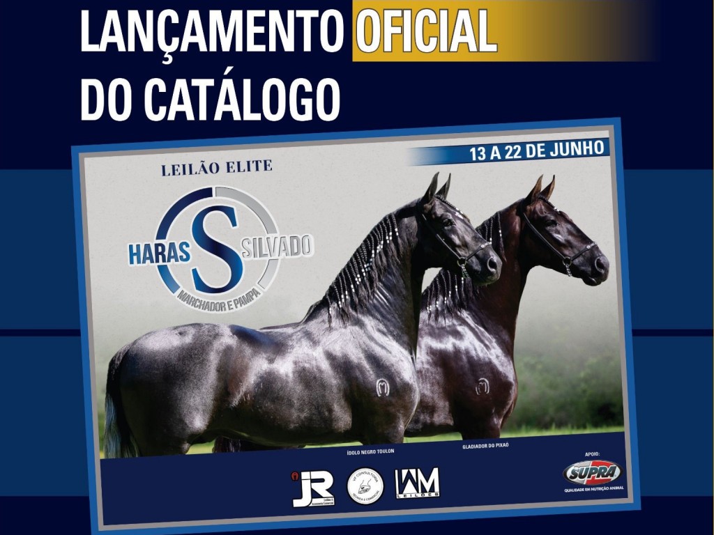 Foto: Lançamento Oficial do Catálogo e Sorteio Entre Compradores| LEILÃO ELITE HARAS SILVADO