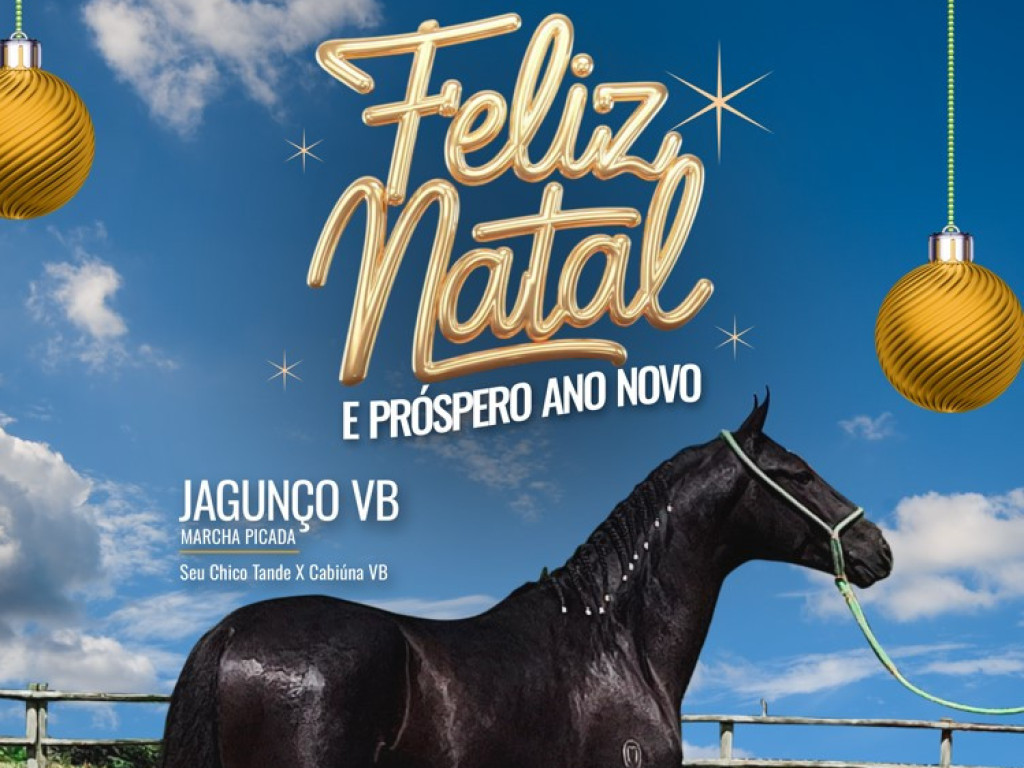Foto: Mensagem de Natal &ndash; Haras Silvado